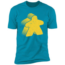 Load image into Gallery viewer, Yellow Meeple Board Game T-Shirt