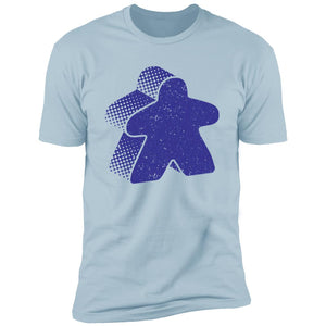 Blue Meeple Board Game Unisex T-Shirt