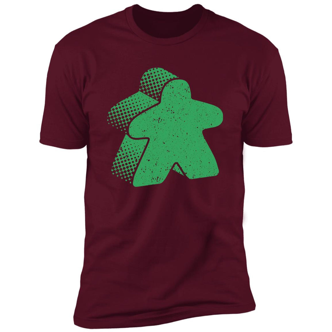 Green Meeple Board Game Unisex T-Shirt