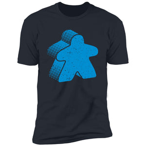 Light Blue Meeple Board Game Unisex T-Shirt