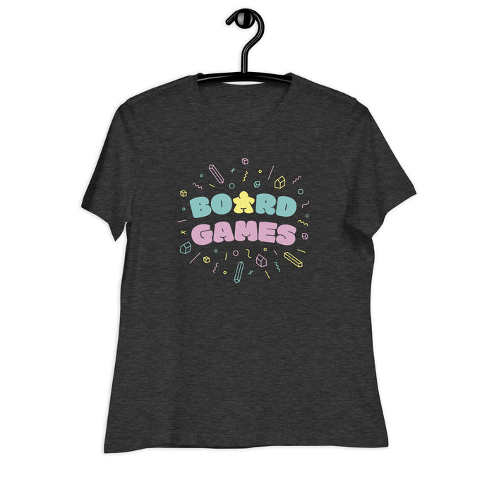 Board Games Women's Relaxed T-Shirt