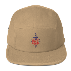 Critical Hit d20 Embroidered Hat