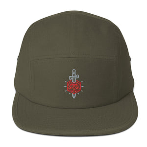 Critical Hit d20 Embroidered Hat