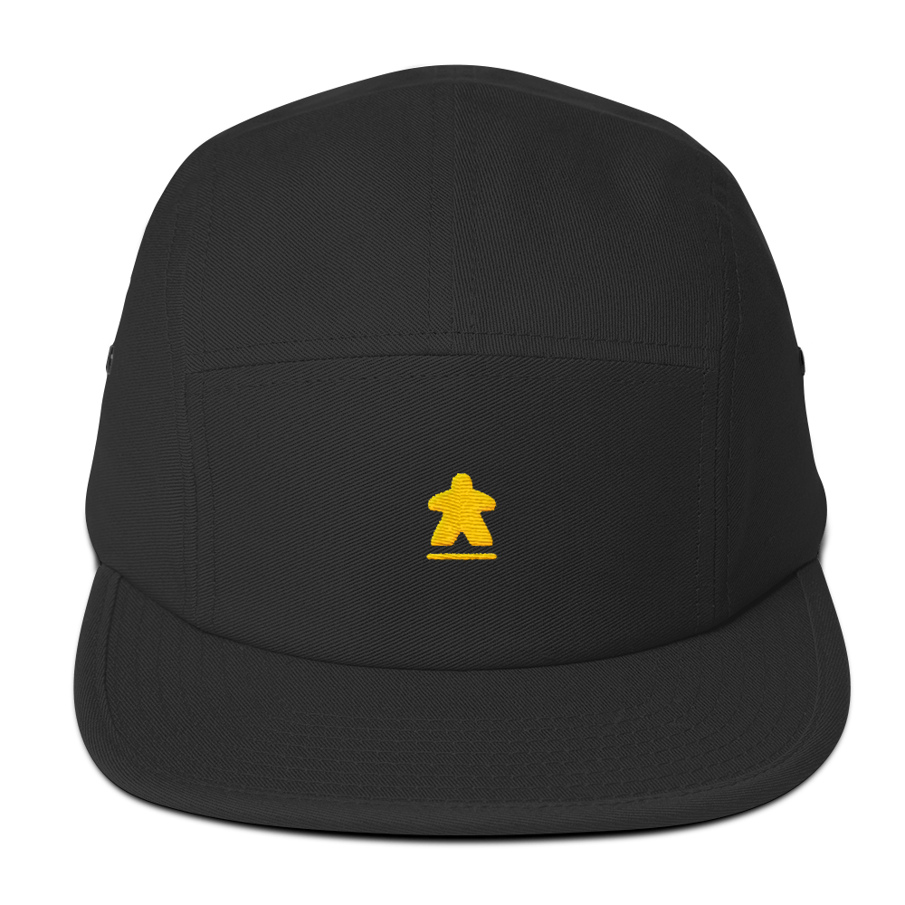 Yellow Meeple Embroidered Hat