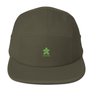 Green Meeple Embroidered Hat