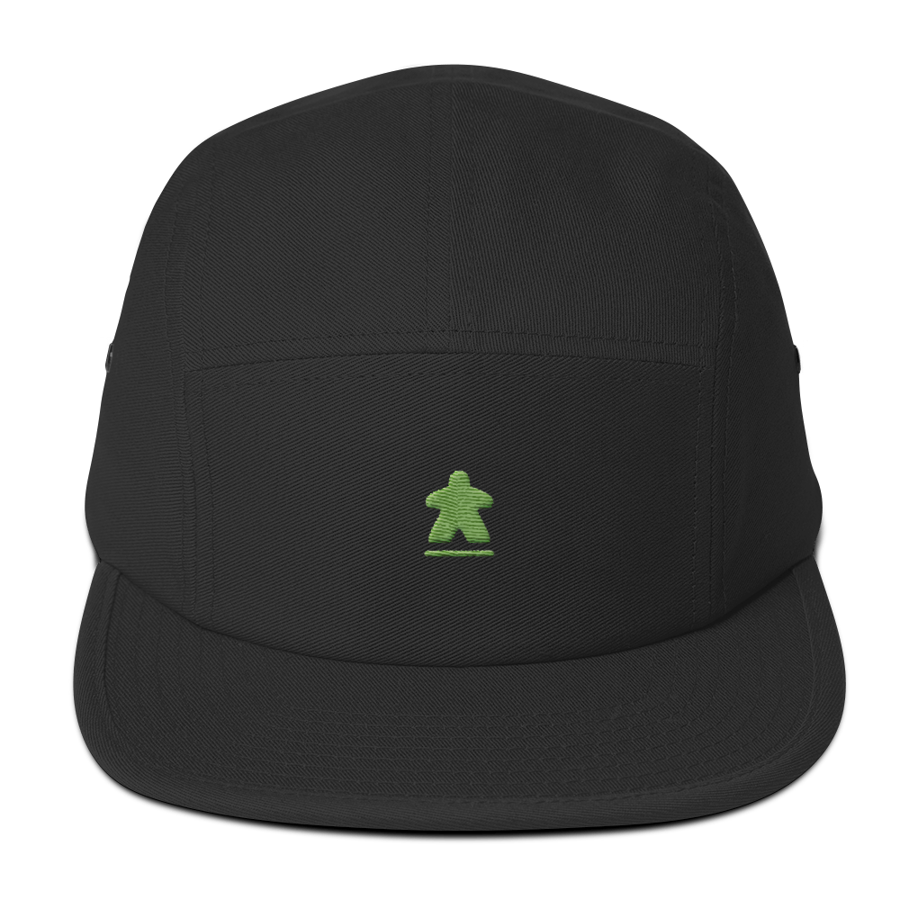 Green Meeple Embroidered Hat