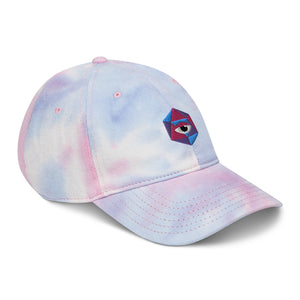 Tie Dye d20 Perception Embroidered Baseball Cap